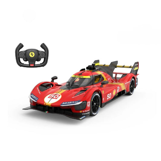Rastar 1:14 Ferrari 499P Remote Control Car - Red