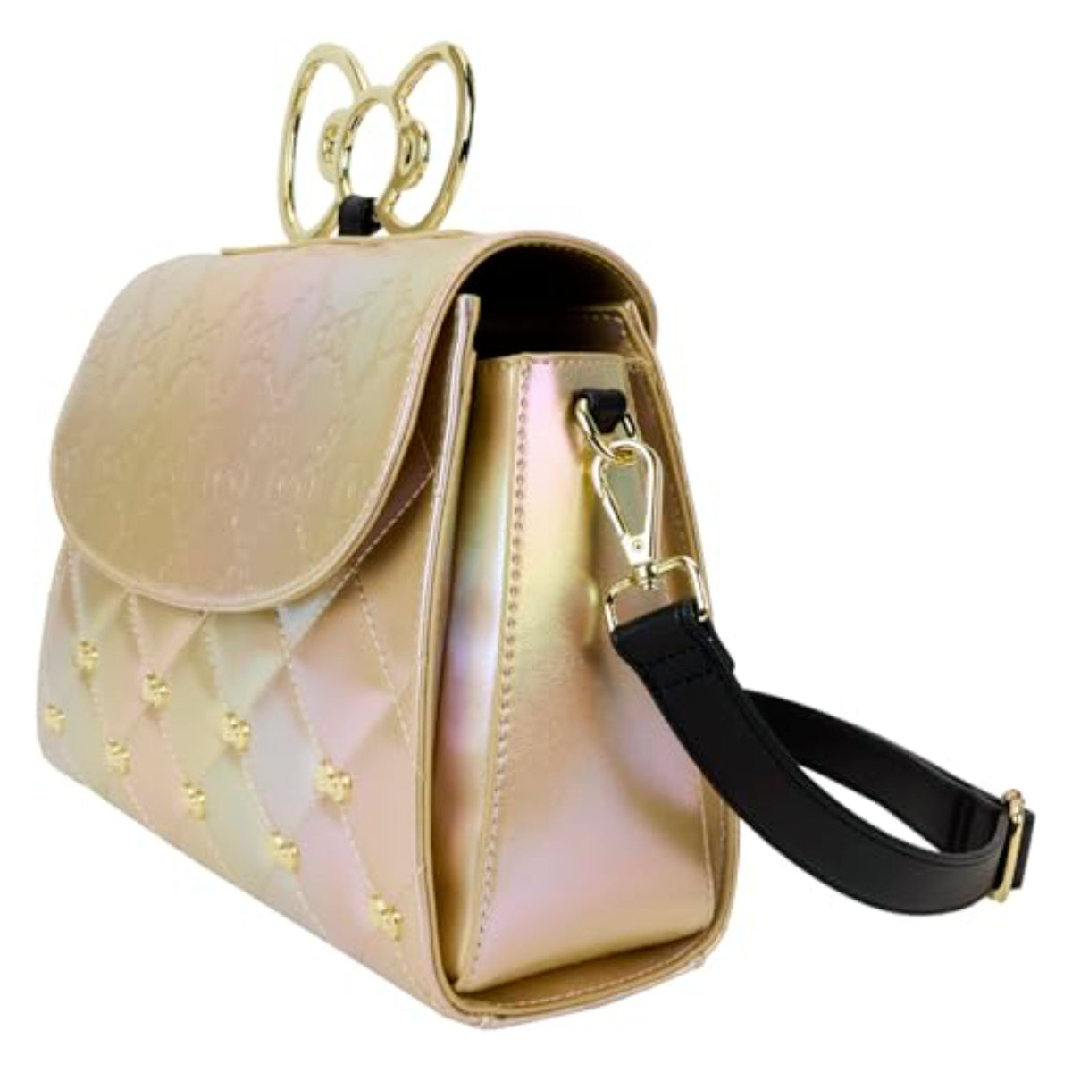 Sanrio Hello Kitty 50th Anniversary Crossbody Bag - Gold