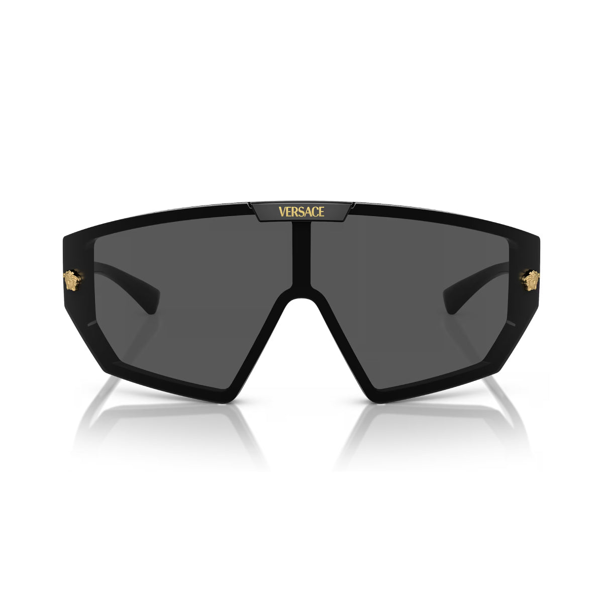 Versace VE446147GB1 Unisex Irregular Mirrored Sunglasses