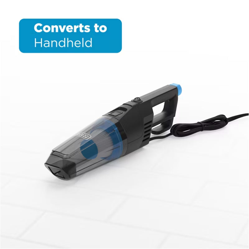 Black+Decker Power Series Flex 3-in-1 Corded Stick Vacuum - Black