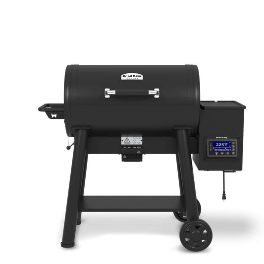 Grill Bundle: Broil King Smoker and Grill +  Front Shelf Kit + Pellets Smoke - 20LBS