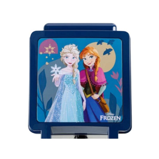 Uncanny Brands WM5/DIP/PR1 Disney Frozen Elsa, Anna, and Olaf Deluxe Waffler- Blue