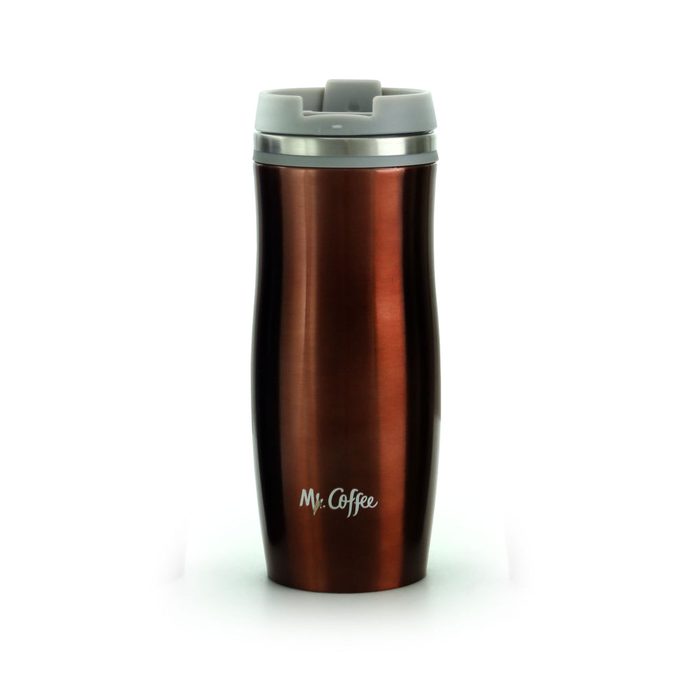 Mr. Coffee Kendrick 12.5 oz Thermal Travel Tumbler Cup with Lid- Assorted Colors