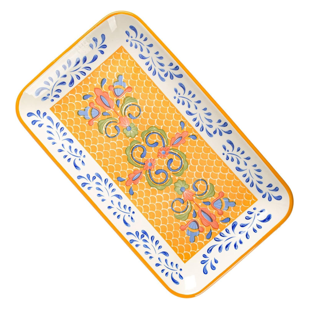 Laurie Gates Tierra 14.8" Rectangular Serving Platter