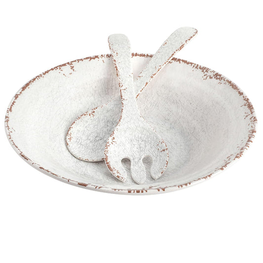 Laurie Gates Mauna Serving Bowl Set (3-Piece) - White