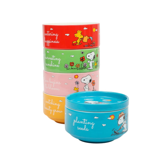 Brylane Home 148474.06R Garden Patch Stackable Bowl Set (6-Piece)