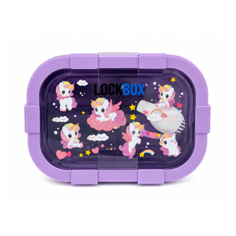 Lockbox Rectangular Lunch Bento with Snack Container