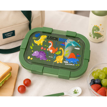 Lockbox Rectangular Lunch Bento with Snack Container