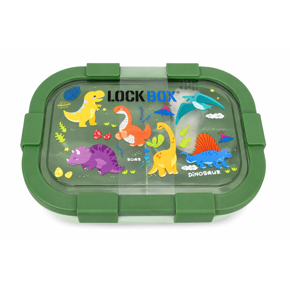 Lockbox Rectangular Lunch Bento with Snack Container