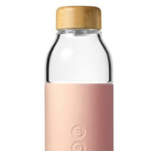 Soma 17 Ounce Glass Water Bottle With Silicone Sleeve– Curacao