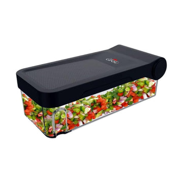 Ginsu Pro Multifunctional Chopper and Slicer with 8 Interchangeable Blades - Black