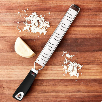 Ginsu 15" Handheld Zester - Silver/Black