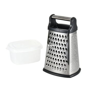 Hamilton Beach 9.5" 4-Sided Multipurpose Grater - Silver/Black