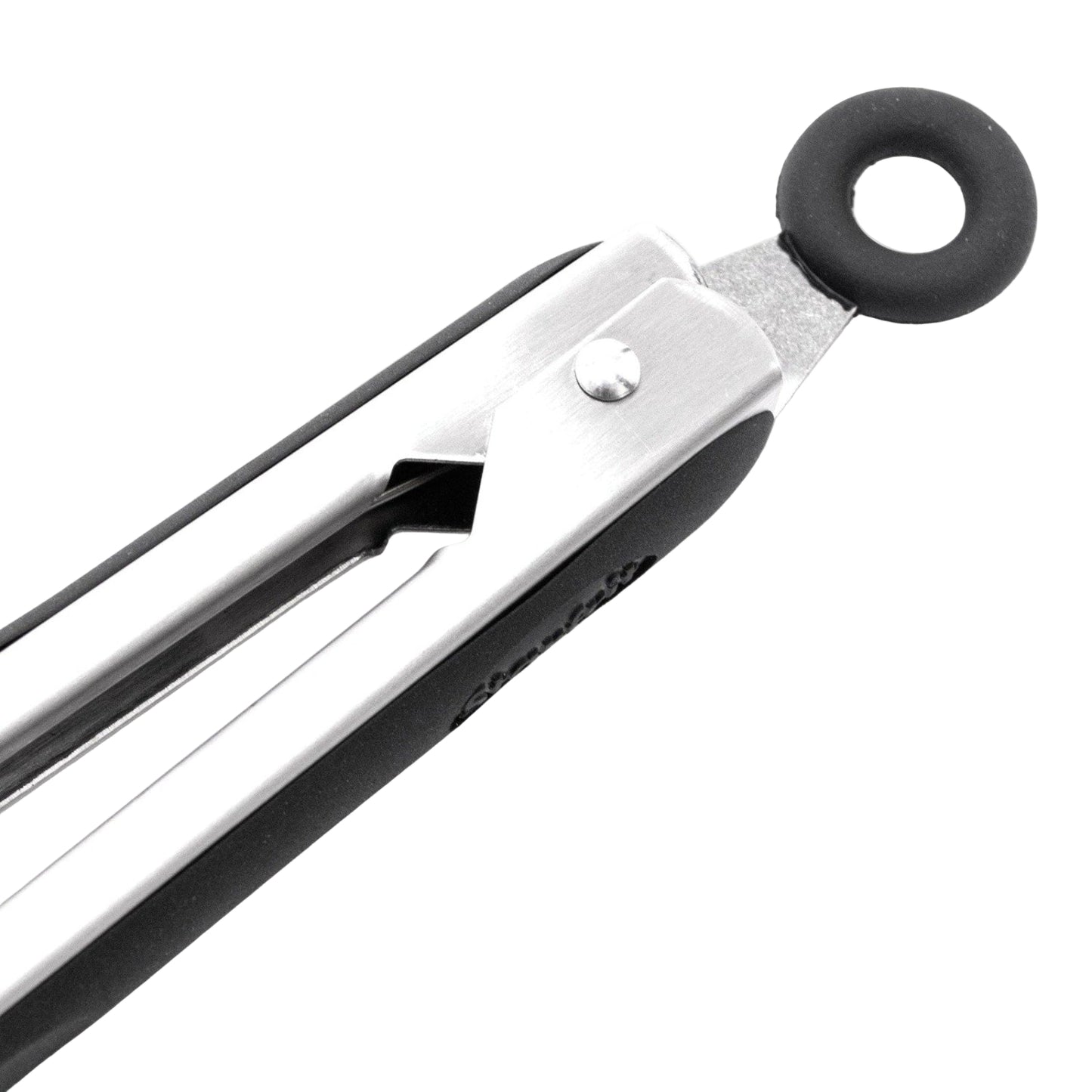 Starfrit Silicone Tongs - Silver/Red