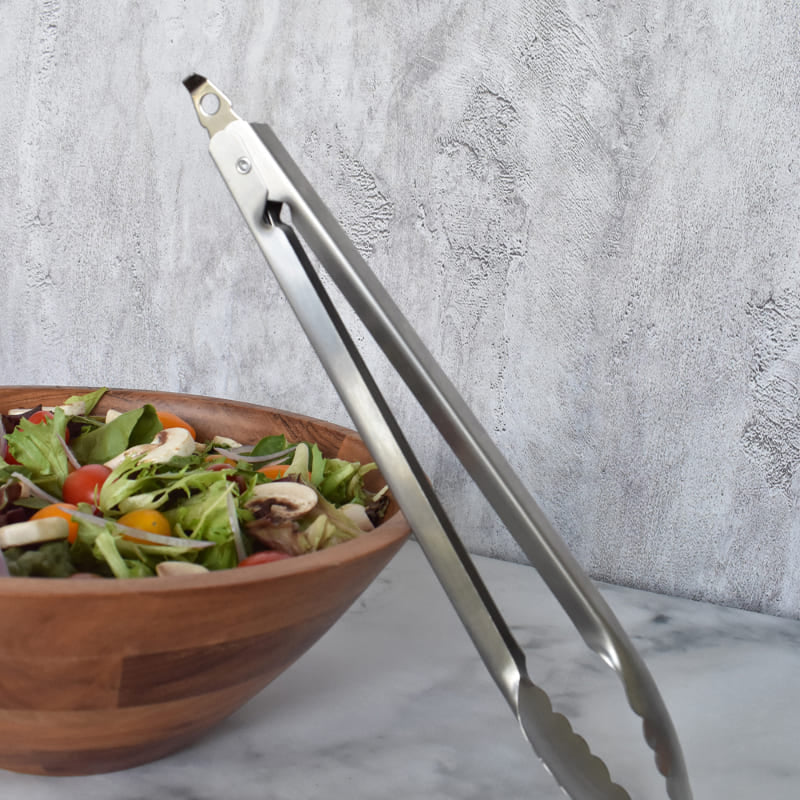 Pinza para servir alimentos IMUSA de 12" - Acero inoxidable