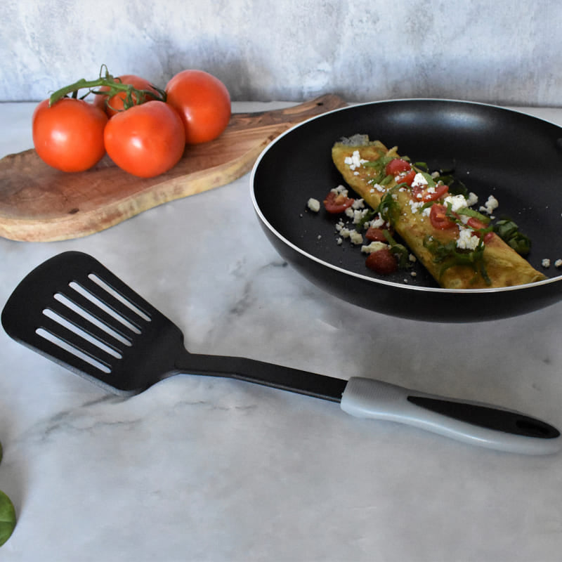 IMUSA 13" Slotted Turner - Black/Gray