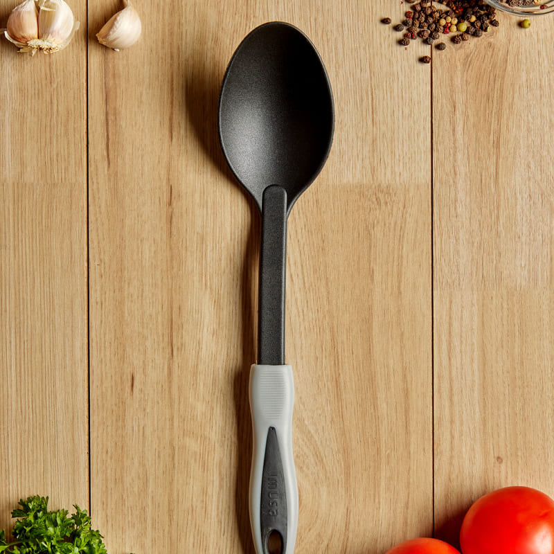 IMUSA 12.2" Spoon - Black/Gray