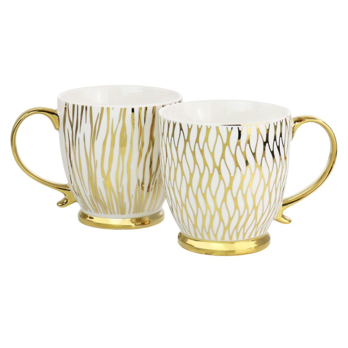 Gibson Home Gold Finch Electroplated 16.7 oz Mug - Assortment