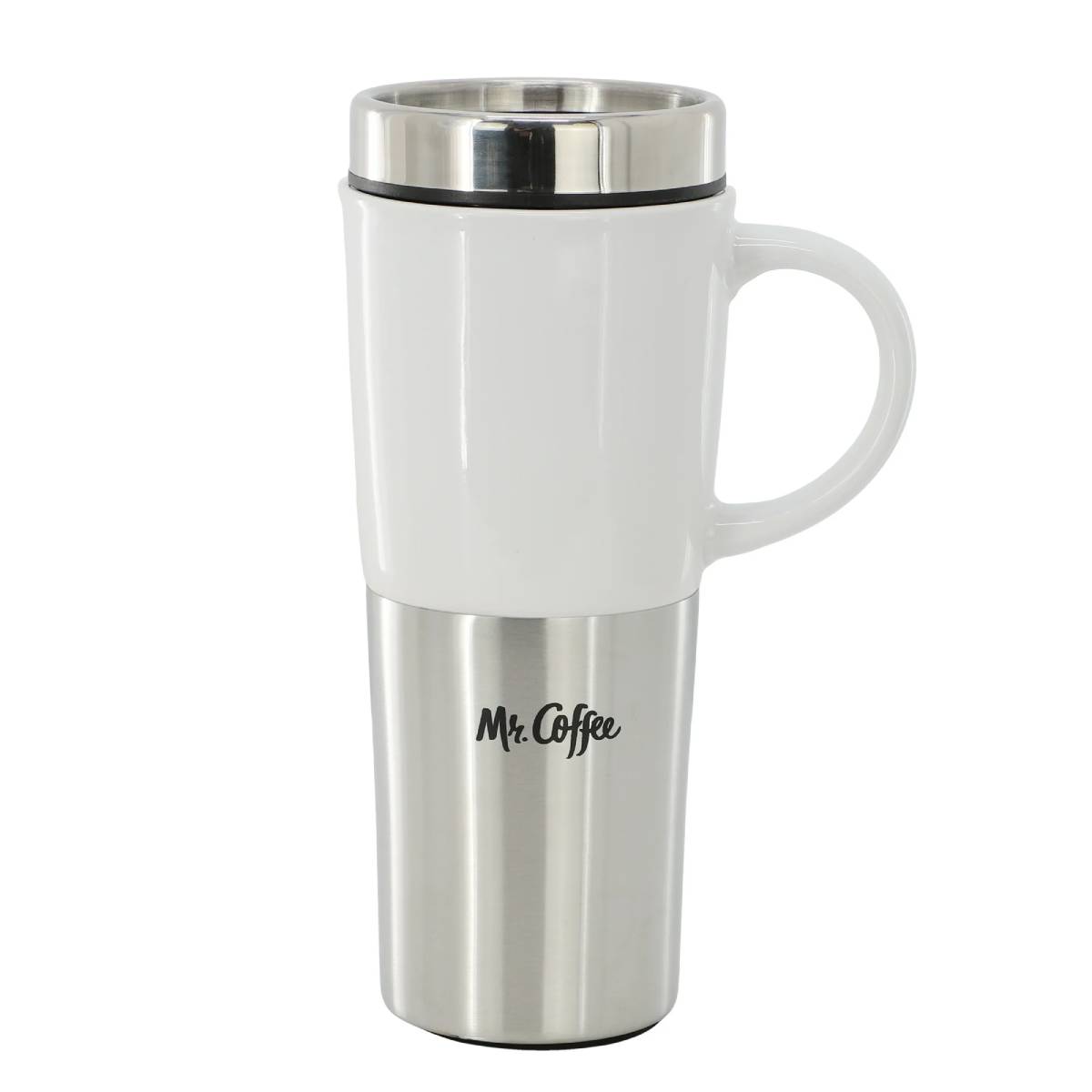 Mr. Coffee 16 oz Travel Mug With Lid