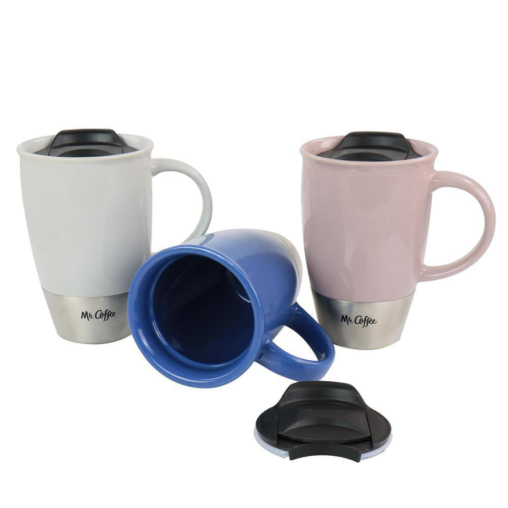 Mr. Coffee Coupleton 15 oz Travel Mug - Assortment
