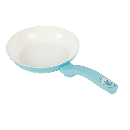 Martha Stewart Everyday Rexford 9.5" Frying Pan - Blue/White