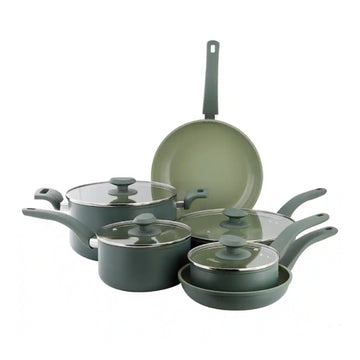Oster Sutterville Choice (10-Piece) Cookware Set - Gray