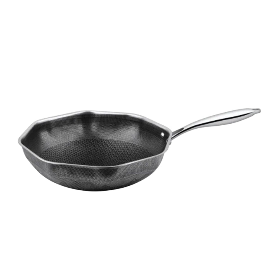 Hamilton Beach 12.5 " Honeycomb Wok Pan - Black