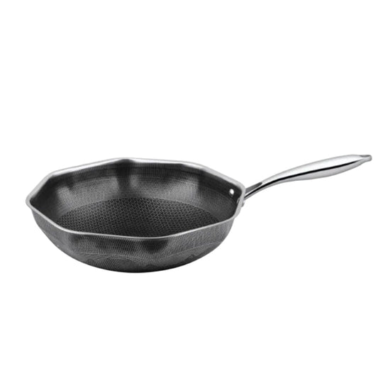 Hamilton Beach 12.5 " Honeycomb Wok Pan - Black