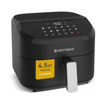 West Bend AFWB45DBK13 4.5 Quart Digital Air Fryer - Black