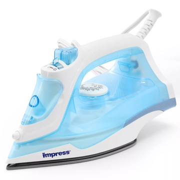 Impress Spray Steam and Dry Iron with Nonstick Soleplate - Blue