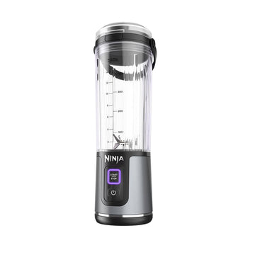 Licuadora portátil inalámbrica Ninja Blast BC151BK de 18 oz con tapa a prueba de fugas, color negro