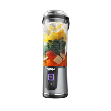 Licuadora portátil inalámbrica Ninja Blast BC151BK de 18 oz con tapa a prueba de fugas, color negro