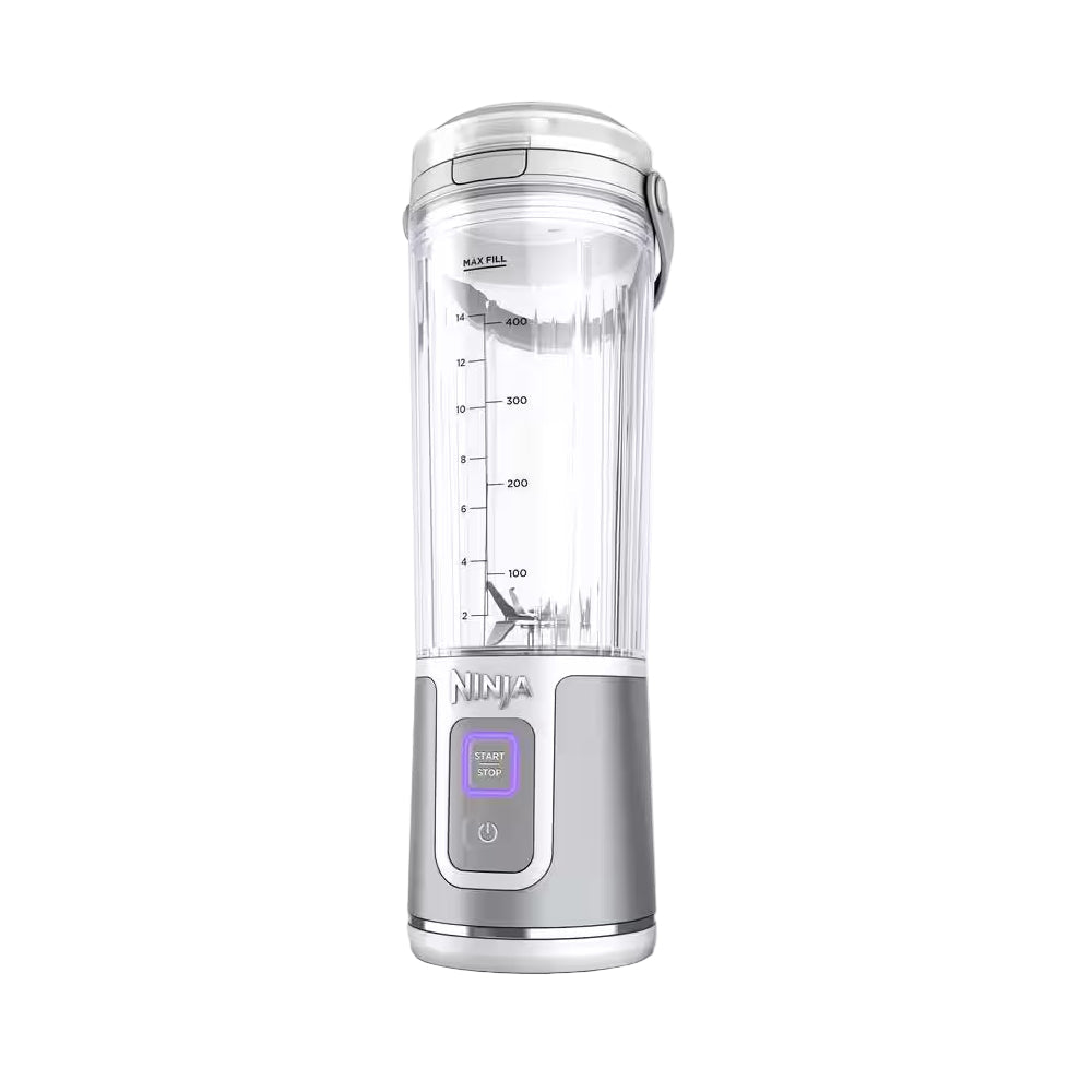 Licuadora portátil inalámbrica Ninja Blast BC151BK de 18 oz con tapa a prueba de fugas, color negro