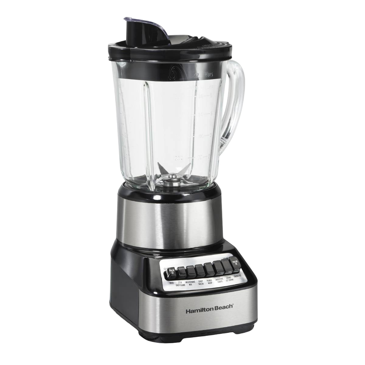 Hamilton Beach 54221G Wave Crusher Multifunction Blender with Jar - Black