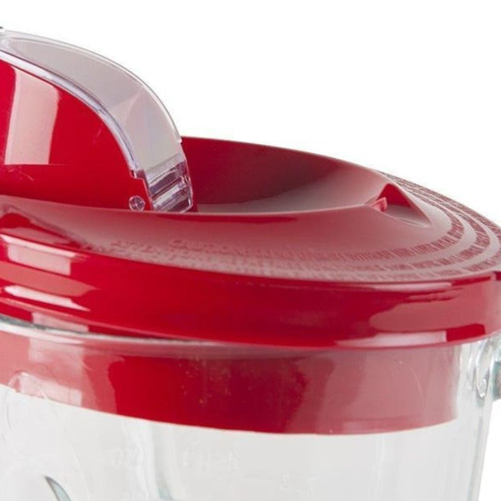 Hamilton Beach Power Elite Blender with 40 oz. Glass Jar - Red