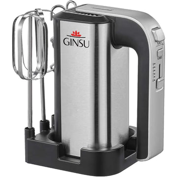 GINSU 5 Speed, Turbo Boost Electric Handheld Mixer