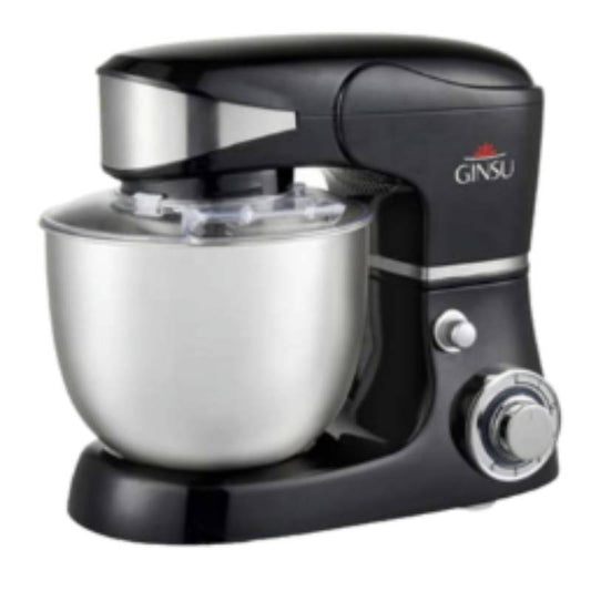 Aramco 169 oz Stainless Steel Stand Mixer - Black/Silver