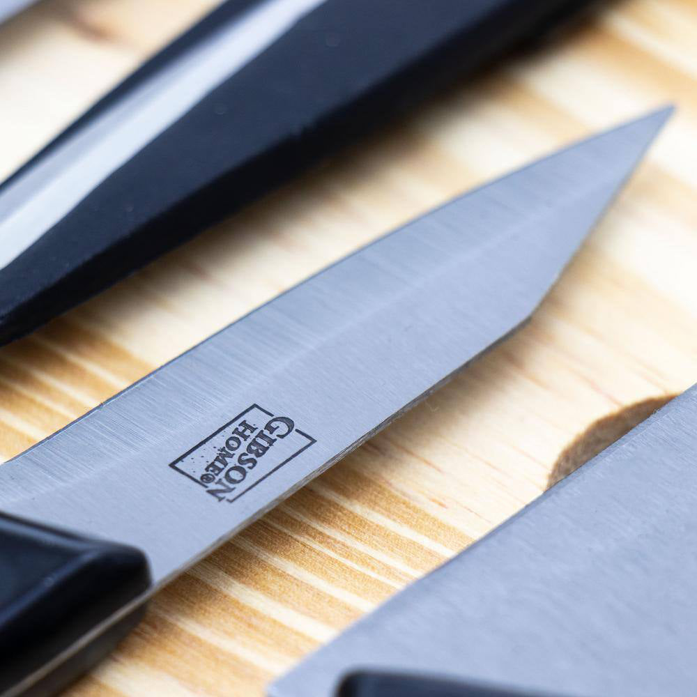 Gibson Home Wildcraft Cutlery Set (10-Piece) - Black