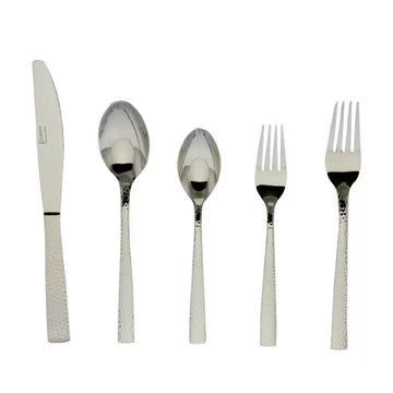 Gibson Home Brighton Flatware Set (20 Piece) - Silver