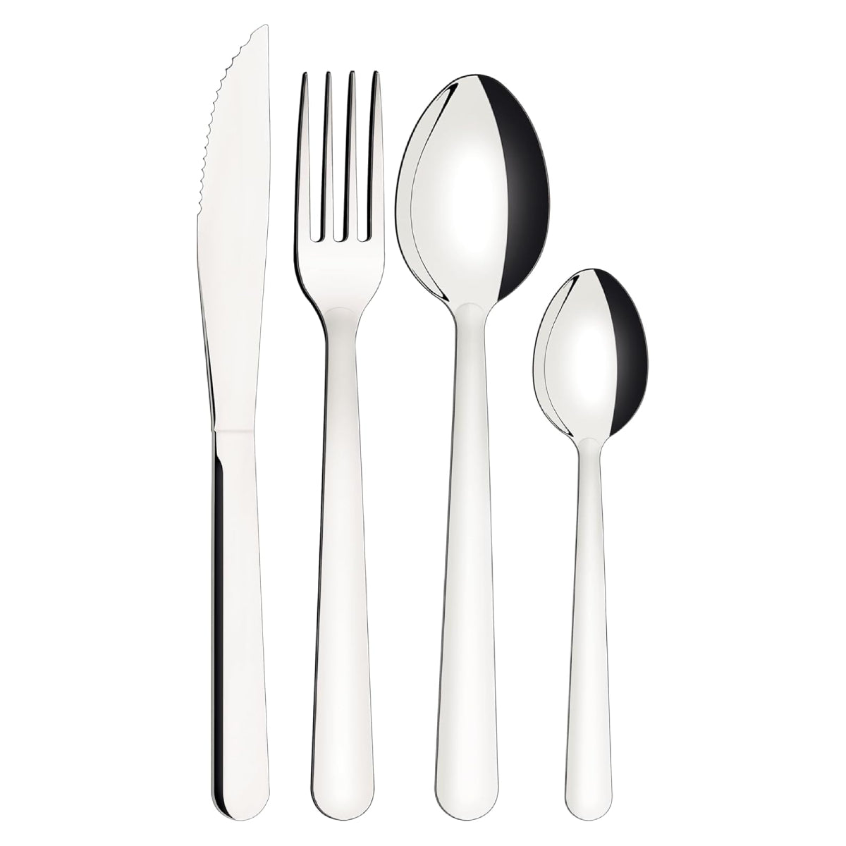 Tramontina Malibu Flatware Set (24-Piece) - Silver