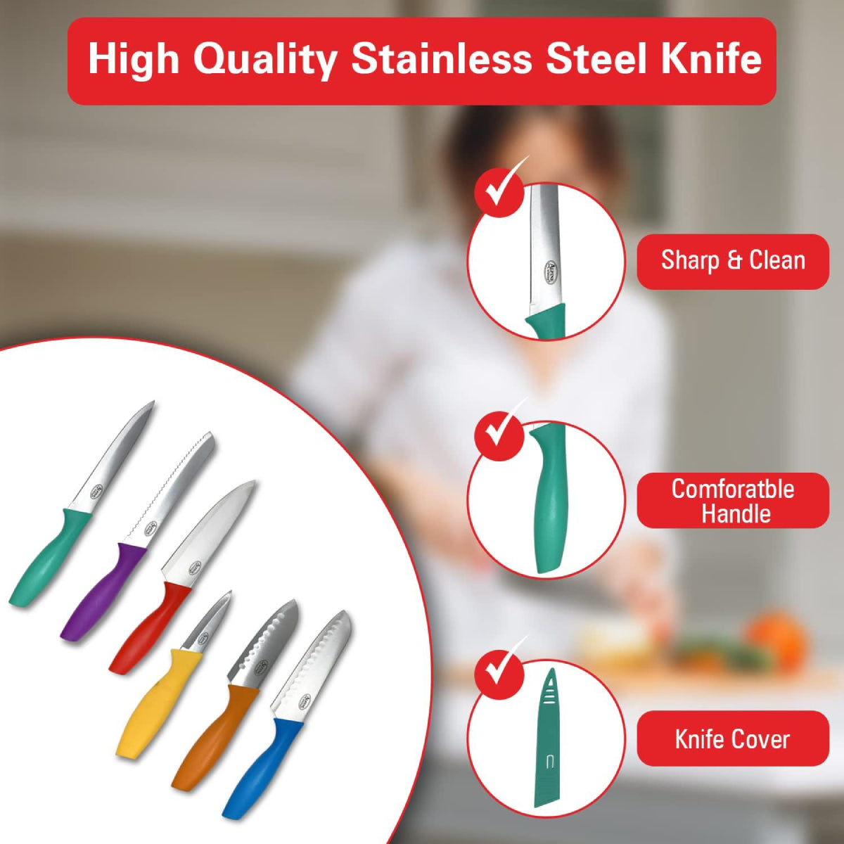Alpine Cuisine Cutlery Set with Scissor (7-Piece)– Curacao