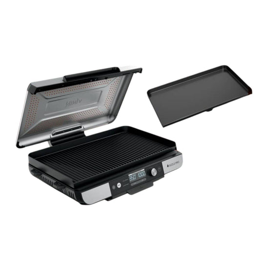 Ninja GX101 Sizzle Pro XL Indoor Griddle and Grill - Black/Silver