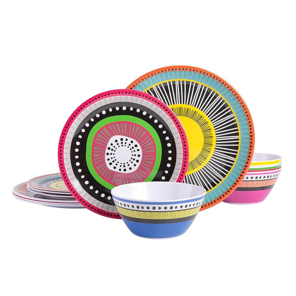 Gibson Home Almira Dinnerware Set (12-Piece)