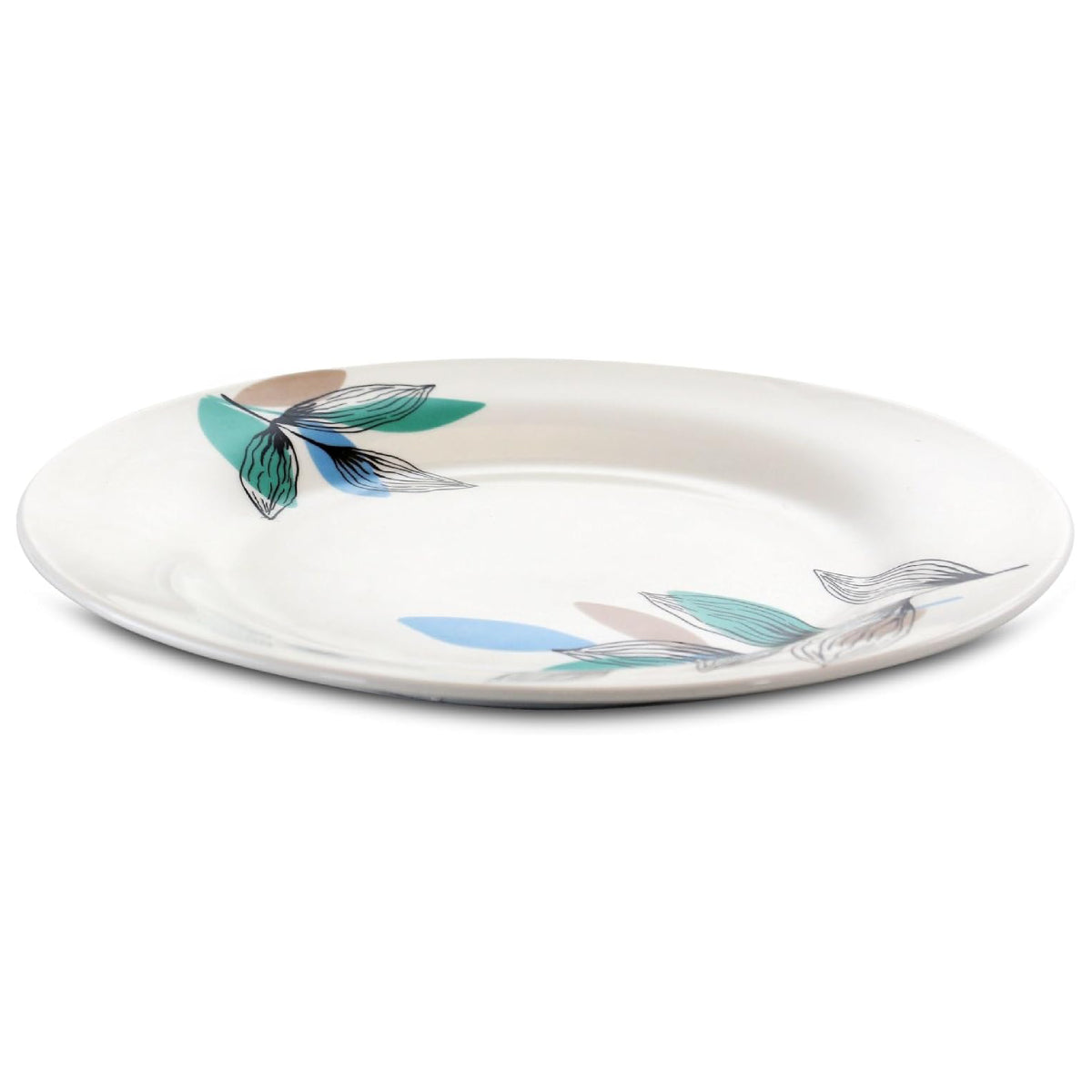 Gibson Home Vineyard Round Dinnerware Set (12-Piece) - White