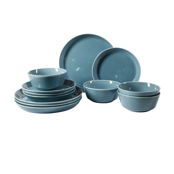 Gibson Elite Sunlit Mist (12-Piece) Dinnerware Set