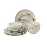 Gibson Home Cloudlight (12-Piece) Dinnerware Set