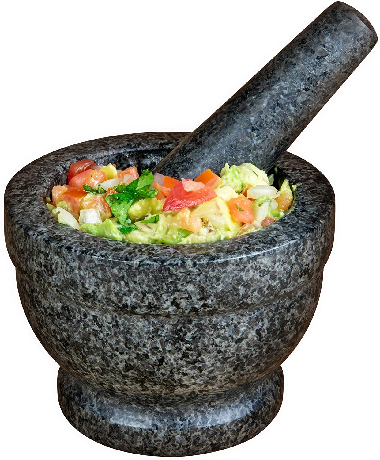 Taco Tuesday Granite Mortar and Pestle Set - Gray - Curacao