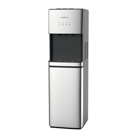 Lubeck Water Cooler Dispenser with 4-Stage Filters - Stainless Steel