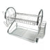 Better Chef DR224 22" Dish Rack with Cutlery Holder - Chrome - Curacao