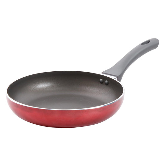 Herscher 9.5" Al Frying Pan Translucent Red